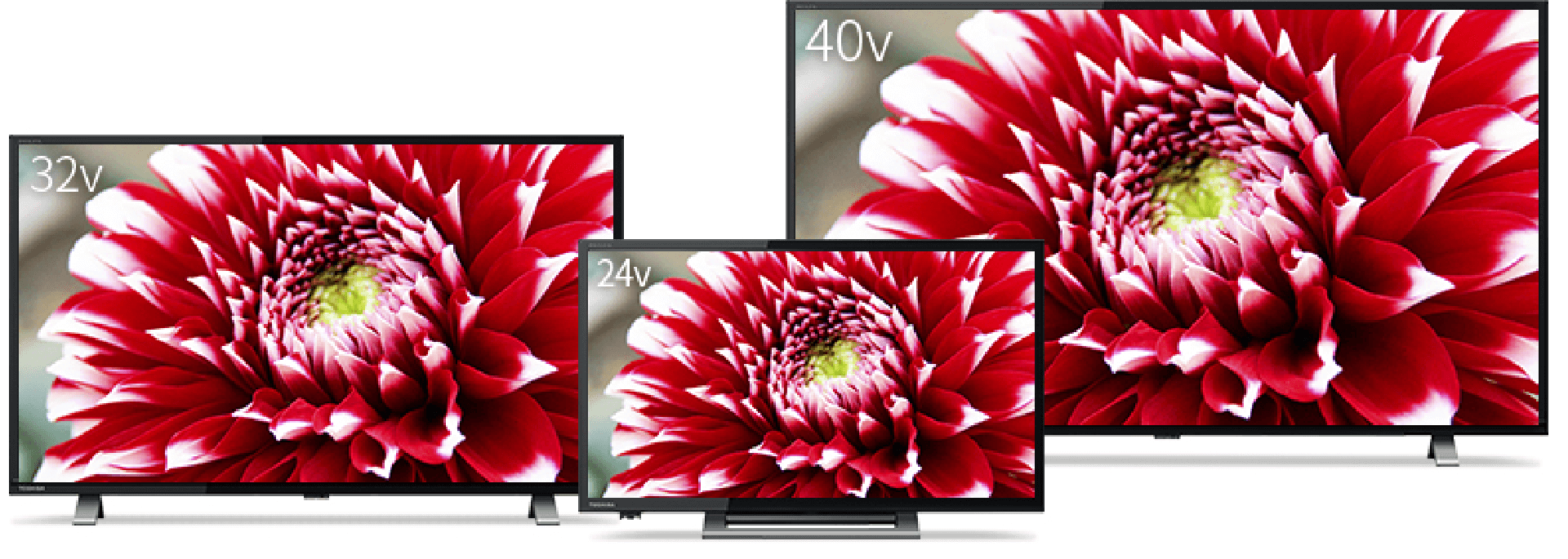 REGZA V34シリーズ ブラックテレビ 90.5cm V34 外観｜REGZA<レグザ>